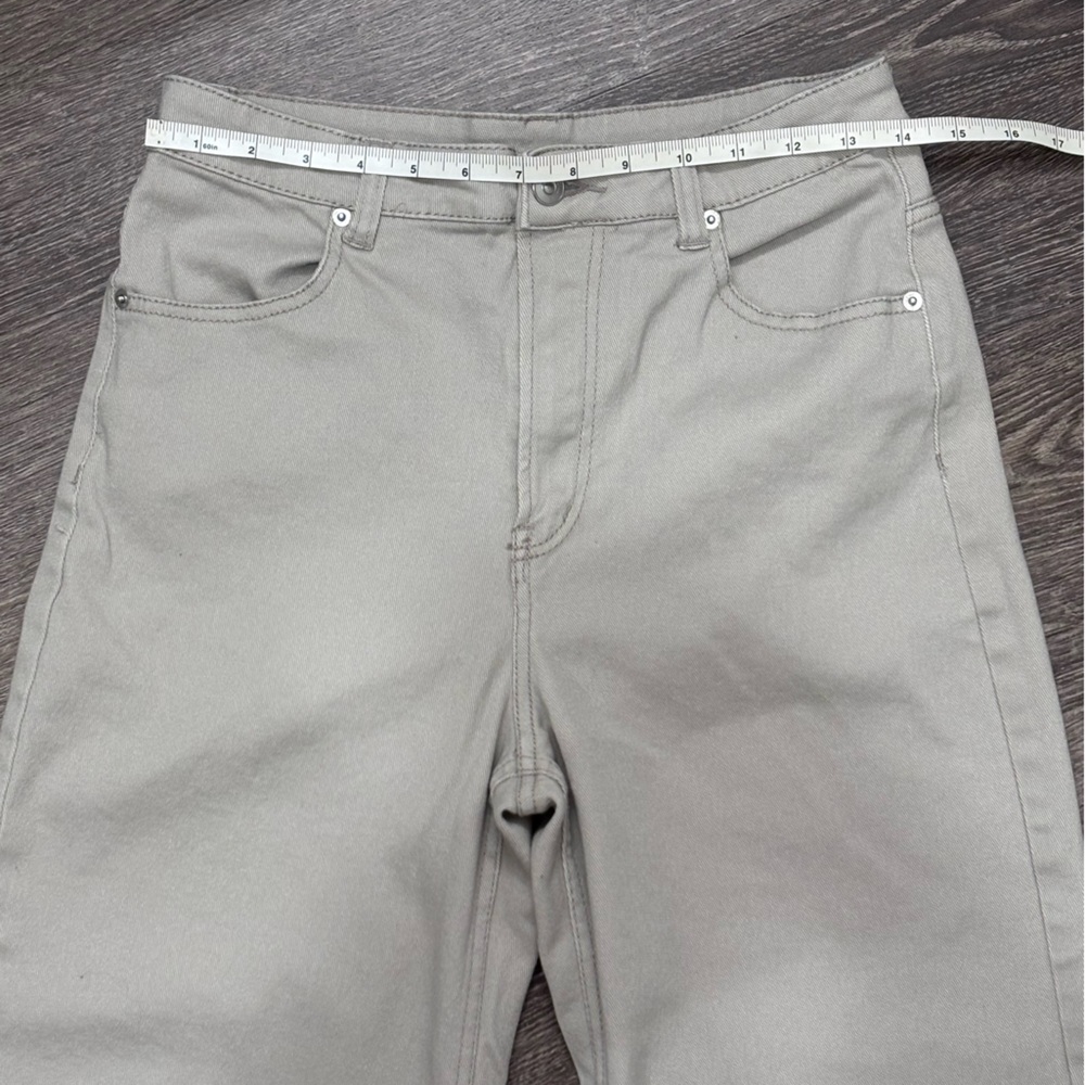 Divided H&M Cream Wide Leg Jeans | High Waist Neutral Denim | Women’s 8 (Fits 6) - Picture 9 of 12